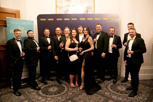 VEGA staff and customers at Instrumentation Excellence Awards 2024