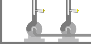 Aquaculture feed line compressors pressure measurement