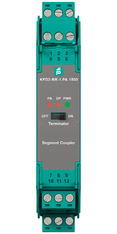 Profibus PA/DP segment coupler